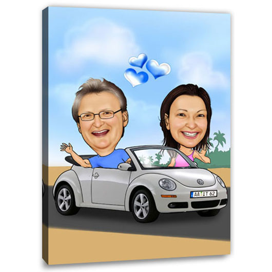 Bild von   erstellung karikatur verliebtjpg | fotogeschenkideende 🎀 Geschenke mit eigenem Foto Motiv o Text