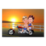 Bild von   erstellung karikatur chopperjpg | fotogeschenkideende 🎀 Geschenke mit eigenem Foto Motiv o Text
