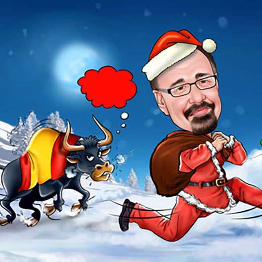 Bild von   erstellung karikatur weihnachtjpg | fotogeschenkideende 🎀 Geschenke mit eigenem Foto Motiv o Text