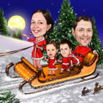 Bild von   erstellung karikatur weihnachtjpg | fotogeschenkideende 🎀 Geschenke mit eigenem Foto Motiv o Text