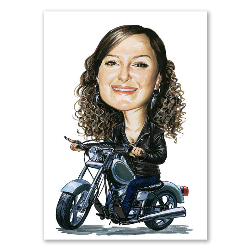 Bild von   erstellung karikatur lady aufjpg | fotogeschenkideende 🎀 Geschenke mit eigenem Foto Motiv o Text