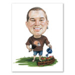 Bild von   erstellung karikatur gartenarbjpg | fotogeschenkideende 🎀 Geschenke mit eigenem Foto Motiv o Text