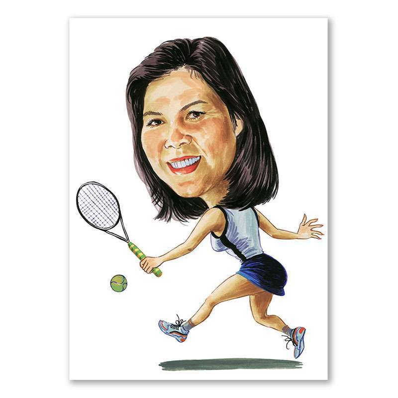 Bild von   erstellung karikatur frau mitjpg | fotogeschenkideende 🎀 Geschenke mit eigenem Foto Motiv o Text