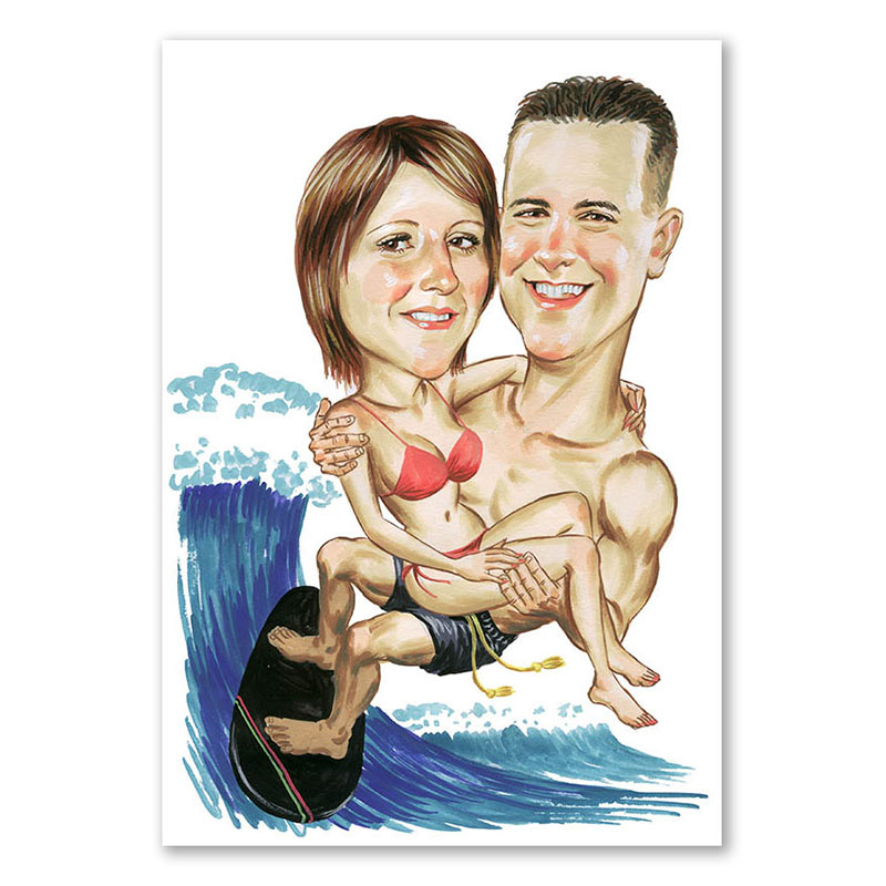 Bild von   erstellung karikatur von wellejpg | fotogeschenkideende 🎀 Geschenke mit eigenem Foto Motiv o Text