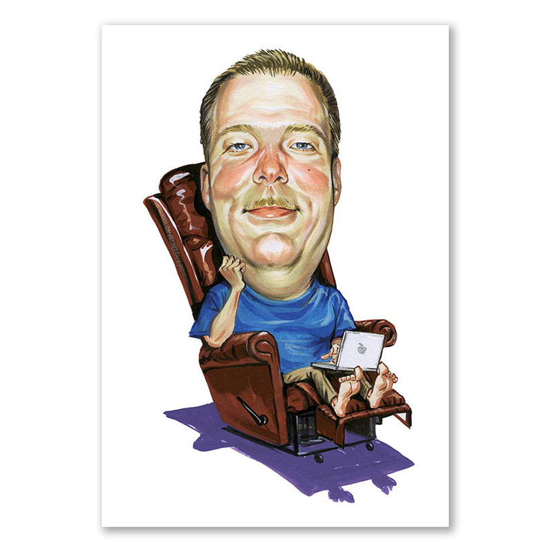 Bild von   erstellung karikatur gemtlichjpg | fotogeschenkideende 🎀 Geschenke mit eigenem Foto Motiv o Text