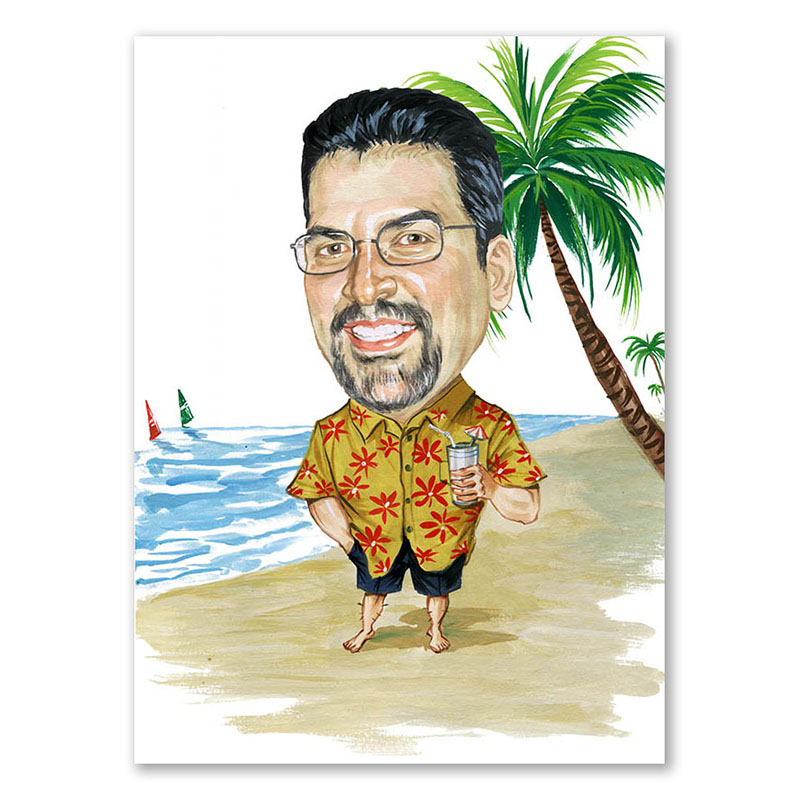 Bild von   erstellung karikatur erholungjpg | fotogeschenkideende 🎀 Geschenke mit eigenem Foto Motiv o Text