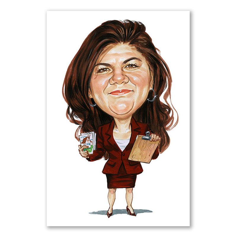 Bild von   erstellung karikatur frau im kjpg | fotogeschenkideende 🎀 Geschenke mit eigenem Foto Motiv o Text