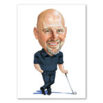 Bild von   erstellung karikatur golfer injpg | fotogeschenkideende 🎀 Geschenke mit eigenem Foto Motiv o Text