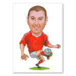 Bild von   erstellung karikatur fuball majpg | fotogeschenkideende 🎀 Geschenke mit eigenem Foto Motiv o Text