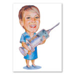 Bild von   erstellung karikatur krankenscjpg | fotogeschenkideende 🎀 Geschenke mit eigenem Foto Motiv o Text