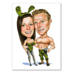 Bild von   erstellung karikatur prchen injpg | fotogeschenkideende 🎀 Geschenke mit eigenem Foto Motiv o Text