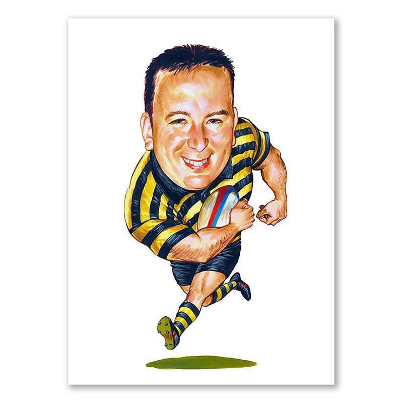 Bild von   erstellung karikatur footballejpg | fotogeschenkideende 🎀 Geschenke mit eigenem Foto Motiv o Text