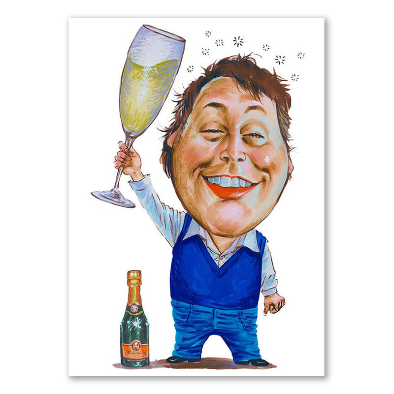 Bild von   erstellung karikatur feierlaunjpg | fotogeschenkideende 🎀 Geschenke mit eigenem Foto Motiv o Text