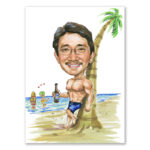 Bild von   erstellung karikatur erholungjpg | fotogeschenkideende 🎀 Geschenke mit eigenem Foto Motiv o Text