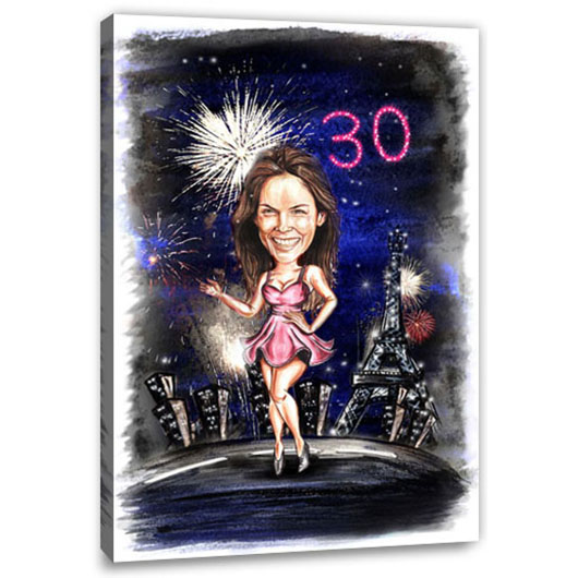 Bild von   erstellung karikatur jubilumjpg | fotogeschenkideende 🎀 Geschenke mit eigenem Foto Motiv o Text
