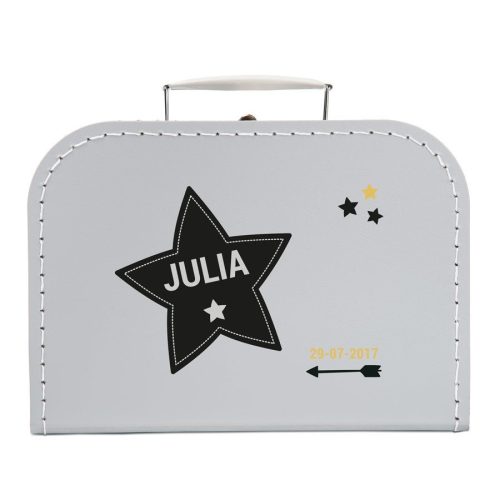 Kinderkoffer - Grau - Mittel