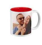 Bild von   fototasse rote innenseitejpg | fotogeschenkideende 🎀 Geschenke mit eigenem Foto Motiv o Text