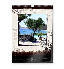 Bild von   design wandkalender classic ajpg | fotogeschenkideende 🎀 Geschenke mit eigenem Foto Motiv o Text
