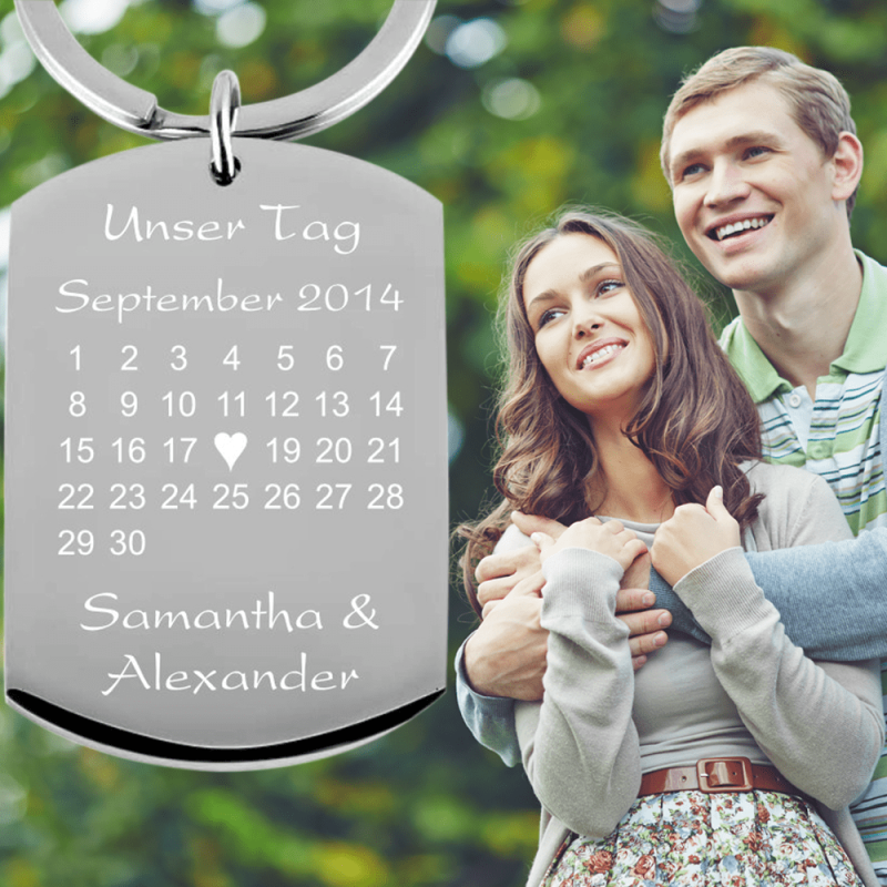 Bild von   edelstahl schluesselanhaengerpng | fotogeschenkideende 🎀 Geschenke mit eigenem Foto Motiv o Text