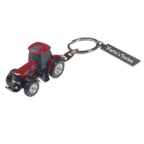 Schlüsselanhänger mit Gravur Traktor Case
