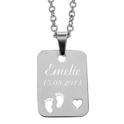 Gravuranhänger Kids mit Herz