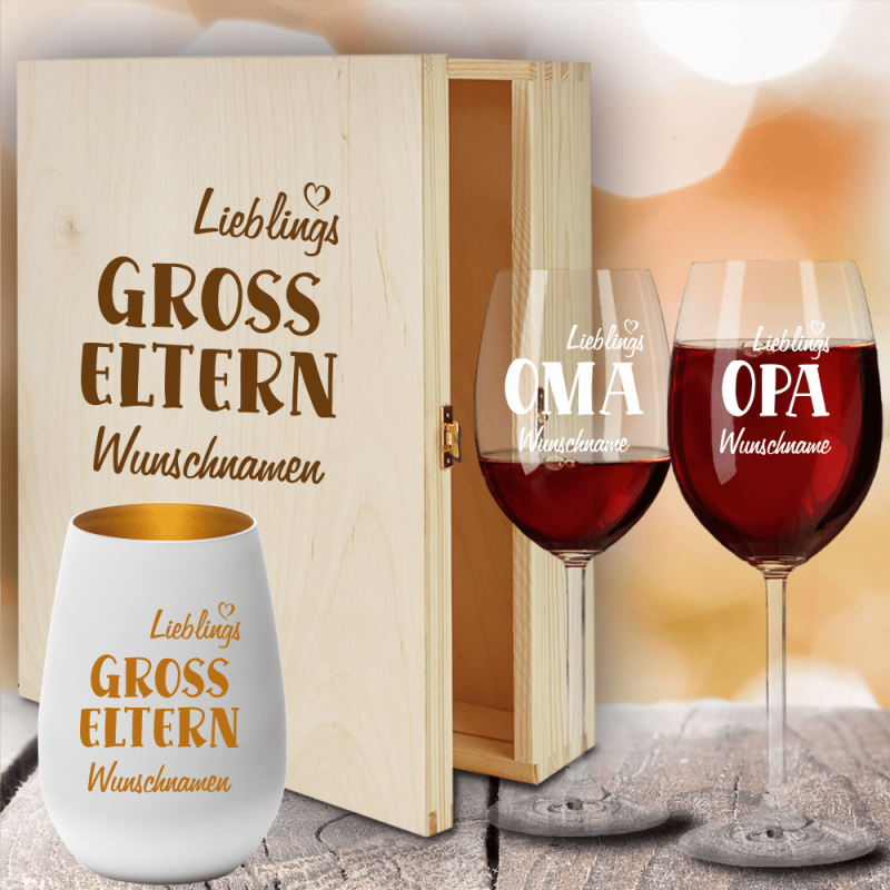 Bild von   geschenkbox rotweinglaeser vonpng | fotogeschenkideende 🎀 Geschenke mit eigenem Foto Motiv o Text