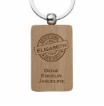 Bild von   holz schluesselanhaenger bestejpg | fotogeschenkideende 🎀 Geschenke mit eigenem Foto Motiv o Text