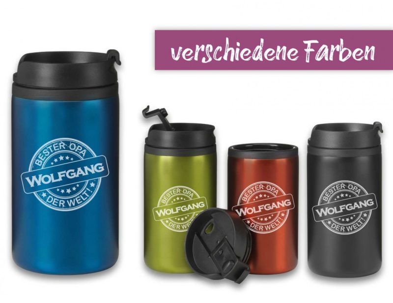 Bild von   thermobecher button bester ojpg | fotogeschenkideende 🎀 Geschenke mit eigenem Foto Motiv o Text