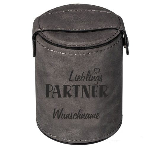 Würfelbecher mit Namen-Lieblings-Partner
