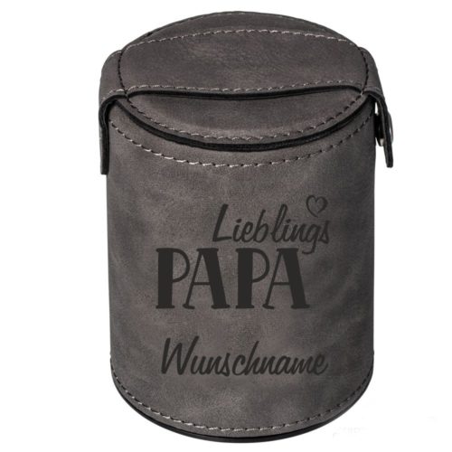 Würfelbecher mit Namen-Lieblings-Papa