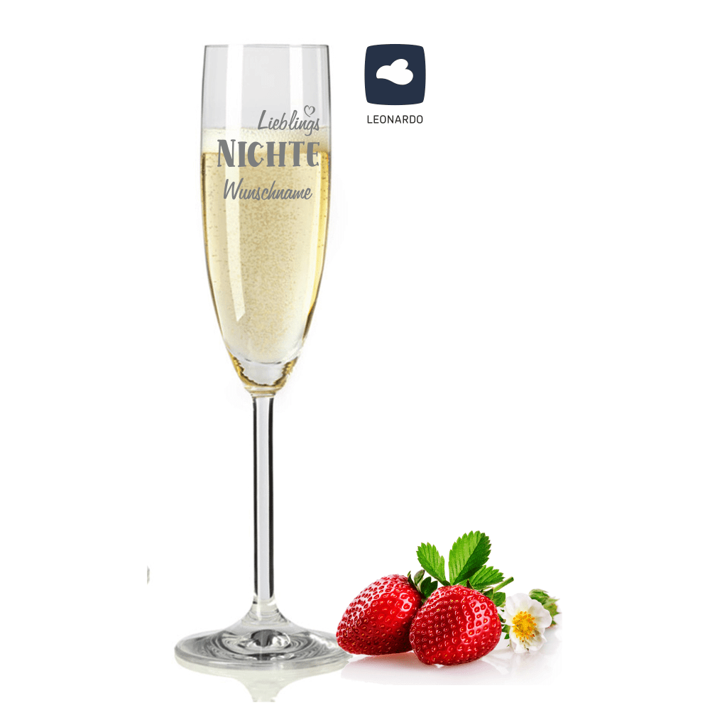 Bild von   sektglas lieblingsnichte mit dpng | fotogeschenkideende 🎀 Geschenke mit eigenem Foto Motiv o Text