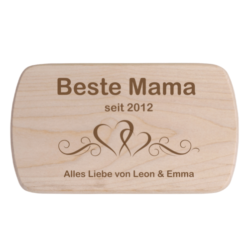 Frühstücksbrettchen für die beste Mama