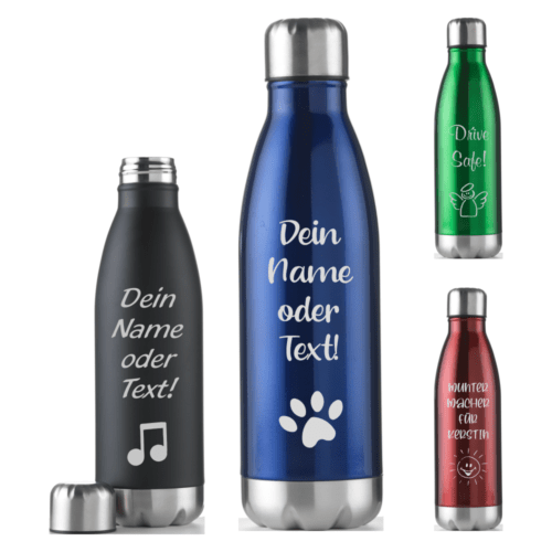 Trinkflasche 500 ml - Dein Wunschtext