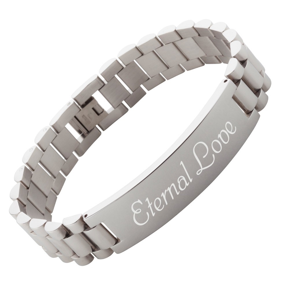 Bild von   armband mit gravur edelstahl ajpg | fotogeschenkideende 🎀 Geschenke mit eigenem Foto Motiv o Text