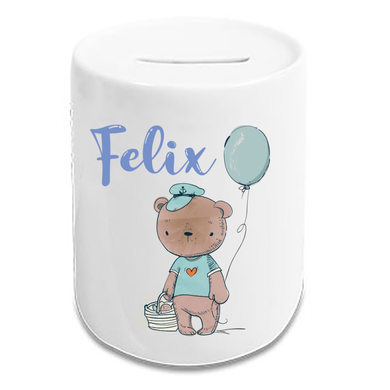 Bild von   spardose fuer kinder mit namenpng | fotogeschenkideende 🎀 Geschenke mit eigenem Foto Motiv o Text
