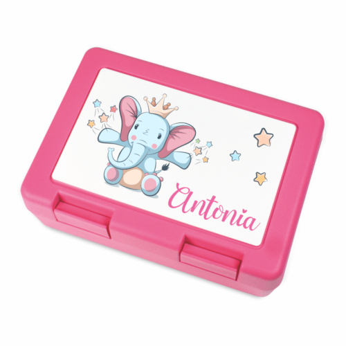 Brotdose mit Namen Elefant