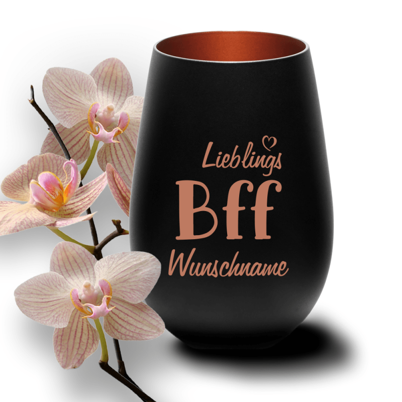 Bild von   deko windlicht lieblings bff mpng | fotogeschenkideende 🎀 Geschenke mit eigenem Foto Motiv o Text