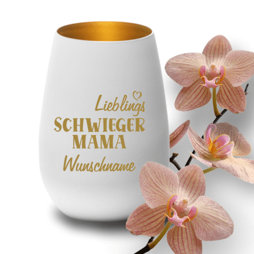 Deko-Windlicht Lieblings-Schwiegermama mit Wunschnamen in...