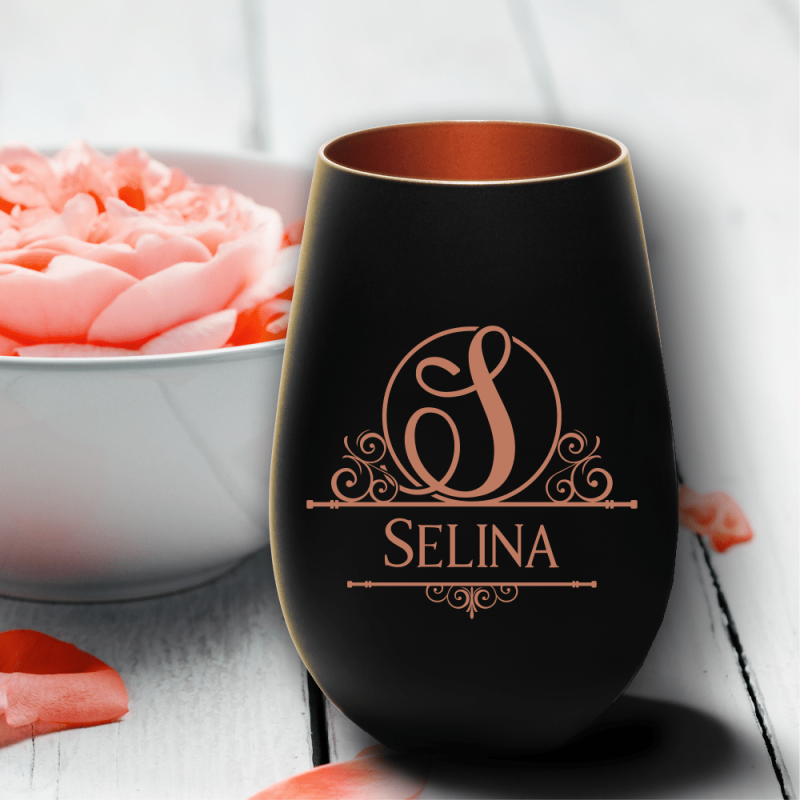 Bild von   windlicht mit gravur schwarz bpng | fotogeschenkideende 🎀 Geschenke mit eigenem Foto Motiv o Text