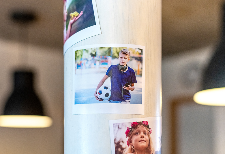 Bild von   foto magnetsticker retro querfjpg | fotogeschenkideende 🎀 Geschenke mit eigenem Foto Motiv o Text