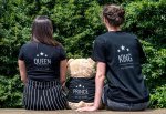 Bild von   kinder t shirt schwarz ruecksejpg | fotogeschenkideende 🎀 Geschenke mit eigenem Foto Motiv o Text