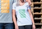 Bild von   frauen t shirt weiss rueckseitjpg | fotogeschenkideende 🎀 Geschenke mit eigenem Foto Motiv o Text
