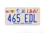 Bild von   us nummernschild utah ski grjpg | fotogeschenkideende 🎀 Geschenke mit eigenem Foto Motiv o Text