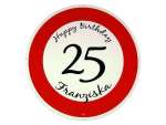 Bild von   verkehrsschild happy birthdayjpg | fotogeschenkideende 🎀 Geschenke mit eigenem Foto Motiv o Text