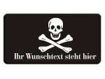 Bild von   tuerschild mit totenkopf und gjpg | fotogeschenkideende 🎀 Geschenke mit eigenem Foto Motiv o Text