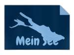 Bild von   strickdecke  farb bodenseejpg | fotogeschenkideende 🎀 Geschenke mit eigenem Foto Motiv o Text