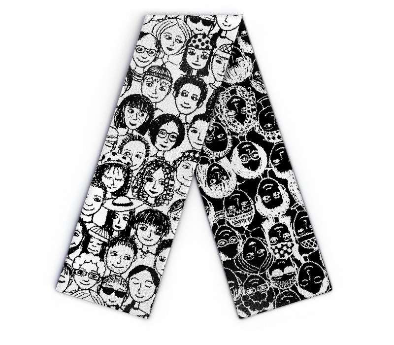 Bild von   design schal mit leutenjpg | fotogeschenkideende 🎀 Geschenke mit eigenem Foto Motiv o Text