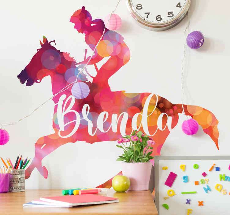 Bild von   personalisierte sticker reiterjpg | fotogeschenkideende 🎀 Geschenke mit eigenem Foto Motiv o Text