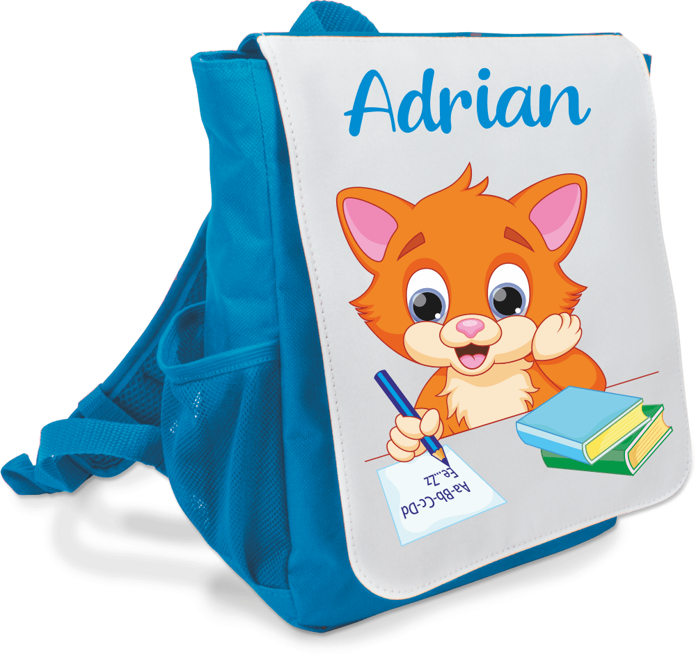 Bild von   rucksack mit wunschnamen katzepng | fotogeschenkideende 🎀 Geschenke mit eigenem Foto Motiv o Text