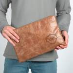 Bild von   laptoptasche leder braun jpg | fotogeschenkideende 🎀 Geschenke mit eigenem Foto Motiv o Text